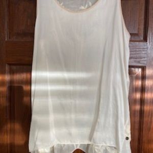 COPY - Boss Orange silk tank with embroidery on back
